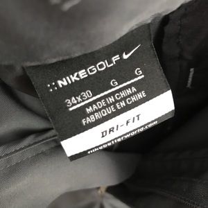 Nike 34x30 dri-fit golf pants